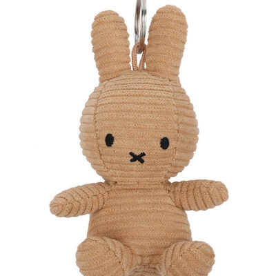 Bon Ton Toys Nøglering - 12 cm - Miffy ECO Corduroy - Beige