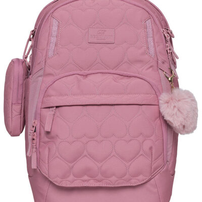 Beckmann Skoletaske - Sport Air - 30L - Padded Heart - Rose