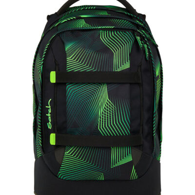 Satch Skoletaske - Pack - Seismic Green