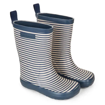 Charly Gummistøvle - Navy Stripe - 28