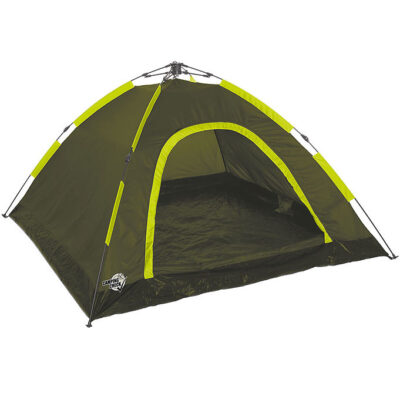 Camping Check Telt - 3-Personers - 200x200x130cm