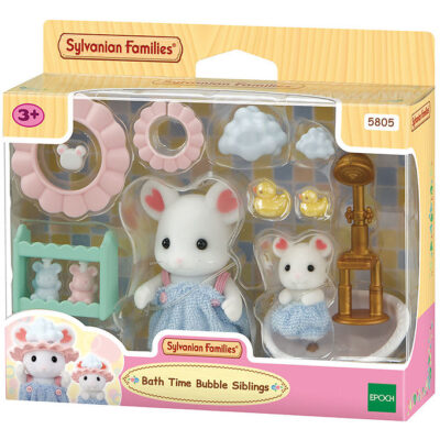Sylvanian Families Figursæt Mus med Badesæt