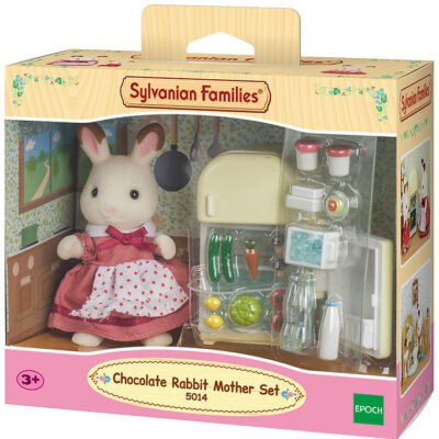 Sylvanian Families - Chocolate Rabbit Mother Set - 5014