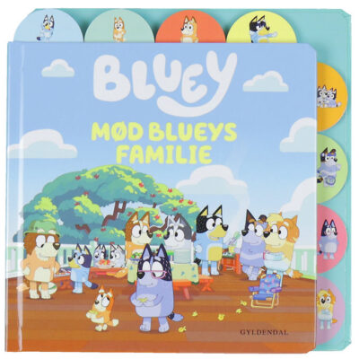 Forlaget Gyldendal Bog - Bluey - Mød Blueys Familie