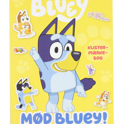 Forlaget Gyldendal Klistermærkebog - Bluey - Mød Bluey
