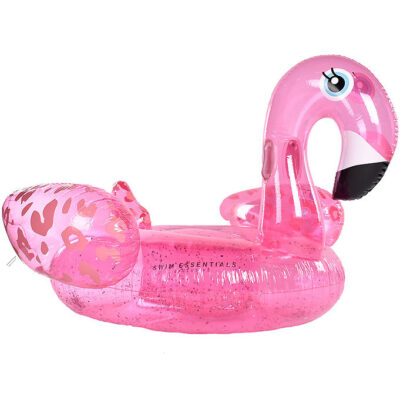 Swim Essentials Badedyr - 150 cm - Neon Flamingo