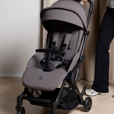 Beemoo Easy Fly Lux 4 Klapvogn, Gull Grey