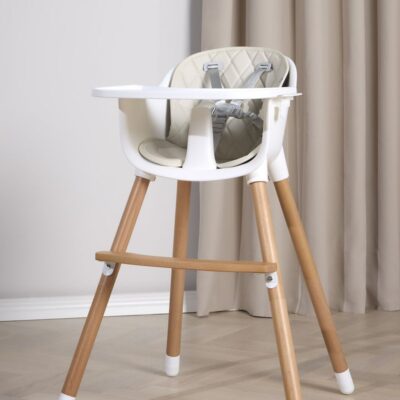 Beemoo CARE Nordic Højstol, Beige