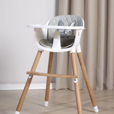 Beemoo CARE Nordic Højstol, Grey