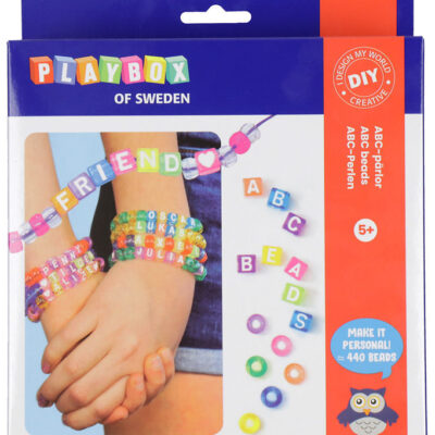 Playbox Kreasæt - Armbånd m. ABC-Perler - 440 stk