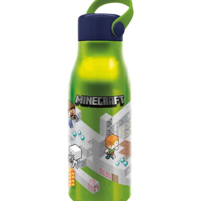 Minecraft Drikkedunk - 760 ml - Aluminum - Grøn