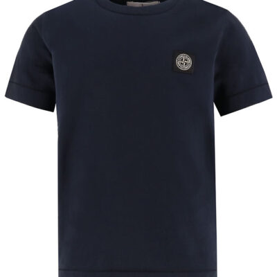 Stone Island T-shirt - Navyblå m. Logo