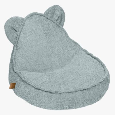 Meowbaby Boucle Sækkestol Teddy, Fresh Mint, Børnemøbler, Indretning børneværelse