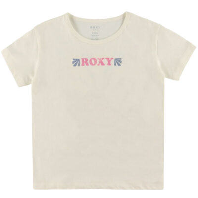Roxy T-shirt - Lily Regular Vintage - Egret m. Print
