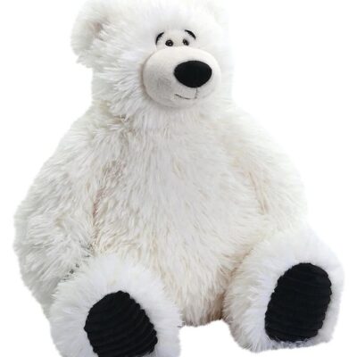 Wild Republic Bamse - 42 cm - Snuggleluvs - Isbjørn