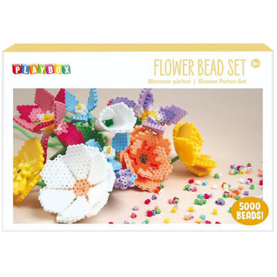 Playbox Perlesæt Blomster 5000 Stk.