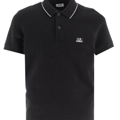 C.P. Company Polo - Sort m. Hvid