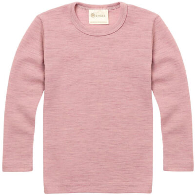 Engel Bluse - Uld - Rosewood Melange