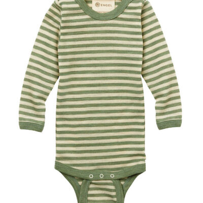 Engel Body l/æ - Uld - Sage Green Melange/Natural