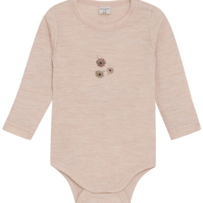 CeLaVi Body l/æ - Uld - Rose Dust m. Print