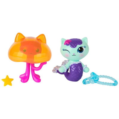 Gabby's Dollhouse Figurer - MerCat & Kitty Jellyfish