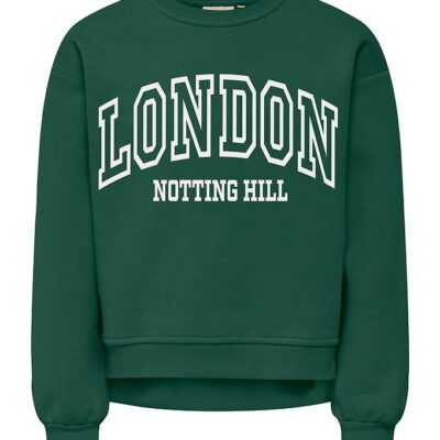 Kids Only Sweatshirt - KogVictory - Pineneedle/London/Cloud Danc