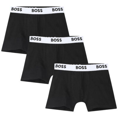 BOSS Boxershorts - 3-pak - Sort