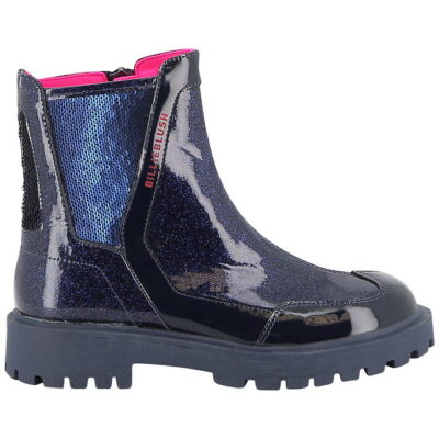 Billieblush Støvler - Navy m. Glimmer