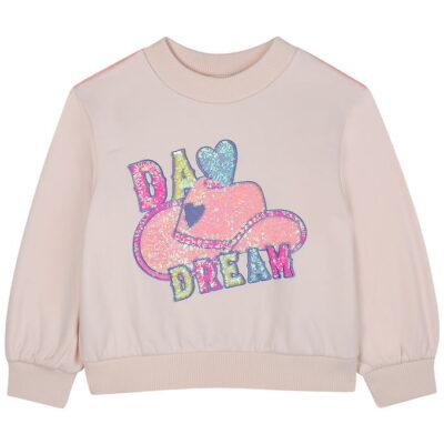 Billieblush Sweatshirt - Pink Courage m. Pailletter