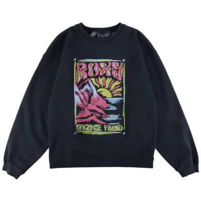 Roxy Sweatshirt - Lineup - Anthracite m. Print