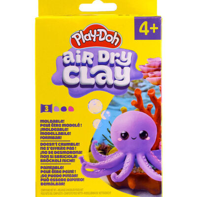 Play-Doh Modellervoks - Air Dry Clay - Blæksprutte