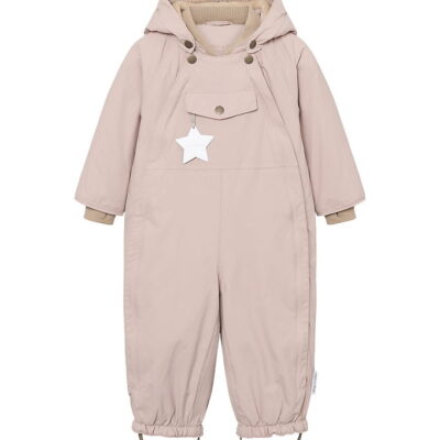 Mini A Ture Flyverdragt - MatWisti Fleece - Cloudy Rose
