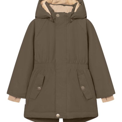 Mini A Ture Vinterjakke - MatVikania Fleece - Tarmac Green