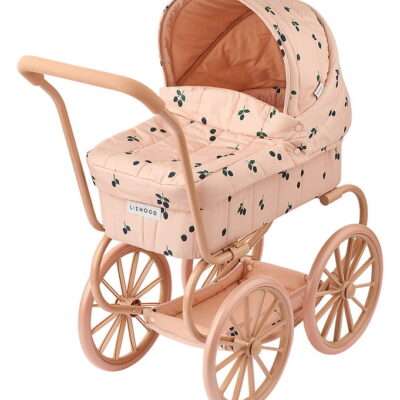 Liewood Dukkeklapvogn - Adaline - Berry/Pale Tuscany