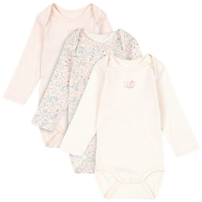 Fanga Fontana Fio Body - Langærmet - 3-pak - OCS - Prato Fiori