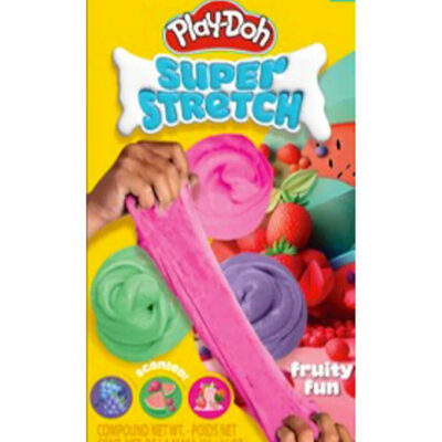 Play-Doh Super Stretch Fruity Fun 3-pak - 3 farver