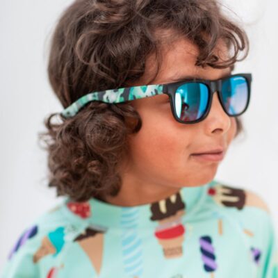 Geggamoja Fleksible Solbriller Breakproof, Camouflage, 2-6 år
