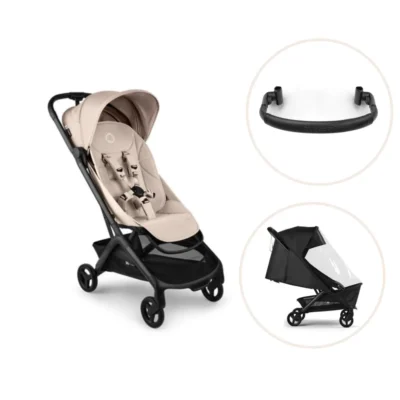 Bugaboo Butterfly 2 Klapvogn - Black/Desert Taupe