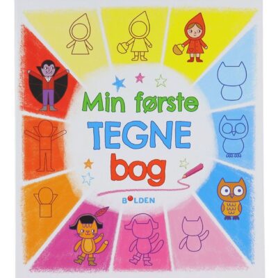 Forlaget Bolden Bog - Min Første Tegnebog - Dansk