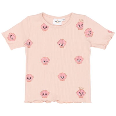 The New Siblings T-shirt - Rib - TnstTinker - Peach Whip