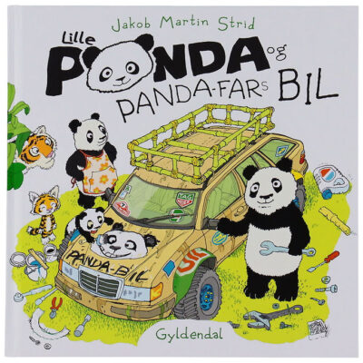 Forlaget Gyldendal Bog - Lille Panda Og Panda-Fars Bil