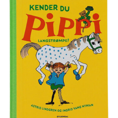 Forlaget Gyldendal Bog - Kender Du Pippi Langstrømpe?