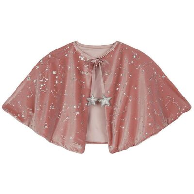 Mimi & Lula Kappe - Wizard - Pink m. Stjerner