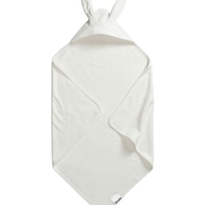 Elodie Details Babyhåndklæde - 80x80 cm - Vanilla White Bunny