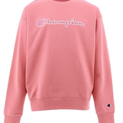 Champion Fashion Sweatshirt - Rosa m Logo