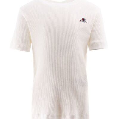 Champion Fashion T-shirt - Rib - Hvid