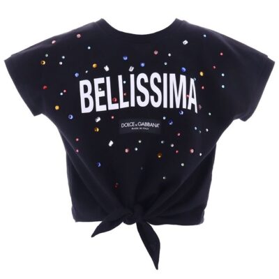 Dolce & Gabbana T-shirt - Light Therapy - Sort m. Prikker