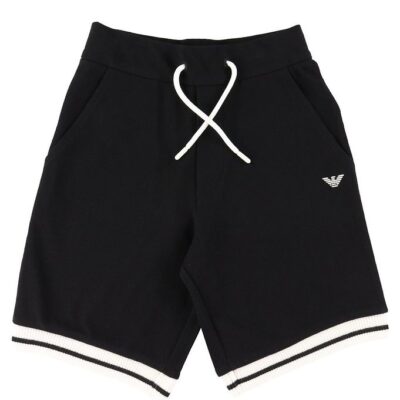 Emporio Armani Shorts - Sort m. Hvid