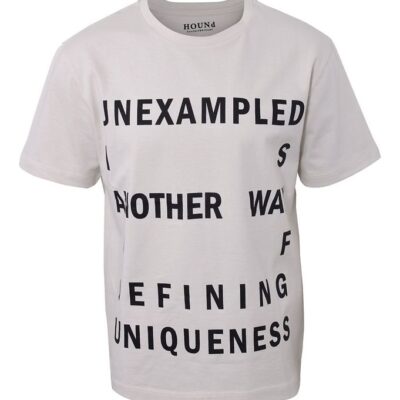 Hound T-shirt - Bone White