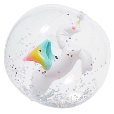 SunnyLife Badebold - 32 cm - 3D - Enhjørning